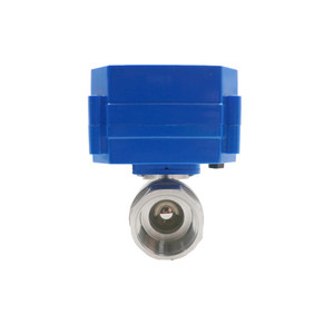 Ange Réglable Valve-CWX-60P entièrement metal gear open close électrique motorisé ball valve pour le contrôle de l'eau - Product Image 6