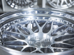 Venda quente para personalizar 2 peças forjado Rodas com escovado rosto de prata e polido Dual Step Barrel para Infinity Q50 - Product Image 4