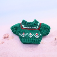Accessoires de couture personnalisables pour vêtements de poupée, motif bonbon, rembourrage en coton PP pour poupée Bubu de 17 cm, idéal pour les fêtes de Noël