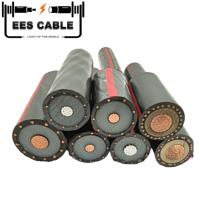 Cable de Alimentación Concéntrico de Cobre de 15/25/28/35 kV, Cable de Media Tensión (URD) con Conductor de Aluminio de 250/350/500/750/1000 MCM