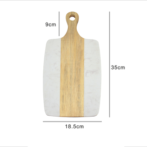 <span class=keywords><strong>Planche</strong></span> à découper en <span class=keywords><strong>bois</strong></span> marbre pour cuisine - Product Image 3