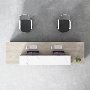 Mobilier de bureau moderne comptoir de réception pour réception de réception de salon design - Product Image 3