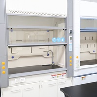 Campana de Extracción de Gases para Laboratorio en Oferta, Armario de Ventilación para Laboratorio en Acero/PP/Acero Inoxidable (Opcional) para Laboratorio Químico