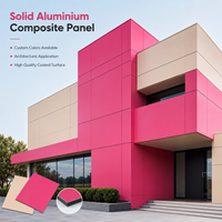 Panneaux ACP modernes pour usage intérieur et extérieur, tôles composites en aluminium pour la toiture et la décoration murale des maisons