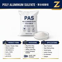 Sulfato de Polialuminio PAS, Código HS 28332200, Floculante para Tratamiento de Agua
