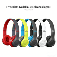 Casque de jeu supra-auriculaire TWS 5.0 avec éclairage RGB, suppression du bruit ENC, prise en charge AAC, faible latence (<30ms), double mode DJ et sport