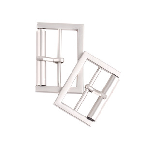 The Second Button D Ring Buckle Alloy Plated Modern Formal Belt Buckle 221618 - Product Image 1