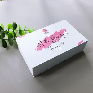 300gsm段ボールクラフトペーパーコーティングペーパービジネス用高級パーソナライズプロモーションサンキューギフトカードカスタムプリント - Product Image 3