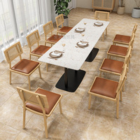 Tables et chaises pour restaurants commerciaux, restaurants de barbecue, restaurants de hot pot, snack-bars, personnalisation de meubles pour salons de thé