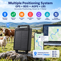 Collier GPS intelligent pour les bovins et les moutons avec suivi en temps réel, charge magnétique, énergie solaire pour la gestion du bétail