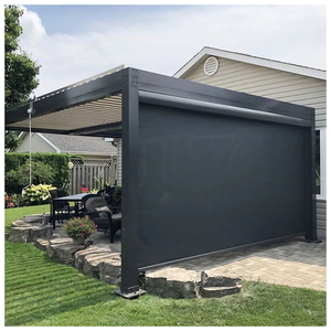 Tùy chỉnh gió kháng cơ giới dù để che nắng nhôm không thấm nước Zip Con lăn màn hình - Product Image 3