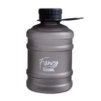 Nouvelle Gourde Minimaliste Écologique en PP de 650 ml, Anti-fuite, Portable, Type Mini-Gallon, Bouteille d'Eau Compacte