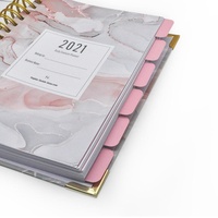 Impression et reliure de carnets, catalogue, organisateur à spirales personnalisé, planificateur relié