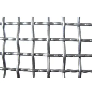 10X10Mm Architectural Stainless Steel Crimped Wire Mesh