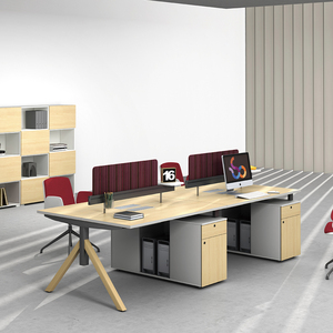 Hot bán văn phòng máy trạm làm việc hệ thống đồ nội thất chia sẻ bàn văn phòng - Product Image 6