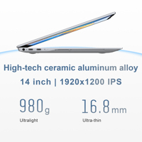 Ultra Slim 1.16kg 14 Inch Intel Core Ultra 5 125U AI Laptop LPDDR5 24GB 1TB SSD Laptop Bisnis Notebook Ultralight