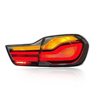 Pièce auto SJC pour BMW Série 4 F32 F36 M4 F82 Mise à niveau LCI Feux arrière LED style clair Plug and Play