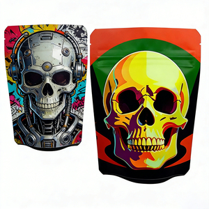 Bolsas Personalizadas Mate de Grado Alimenticio a Prueba de Olores con Cierre de Cremallera y Logotipo Personalizado para Niños (Película de Poliéster) - Product Image 4