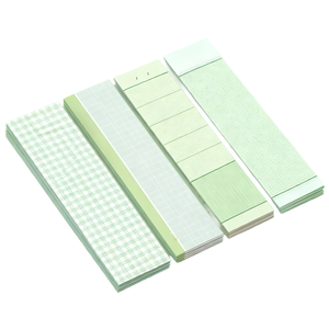 Notes autocollantes amovibles en spirale épaisse créatives personnalisées pour étudiants Pâte de notes simple Message vierge N fois Couverture en papier - Product Image 3