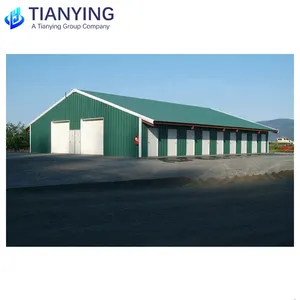 Entrepôt préfabriqué/atelier/hangar de stockage/structure en acier de hangar