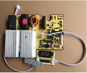 Electric Ceramic Cooktops Hub Cooking Utensil Cooker Bench Aquecimento Bobina de Aquecimento Adequado para Qualquer Pote 4 Anéis Queimador Touch Screen - Product Image 4