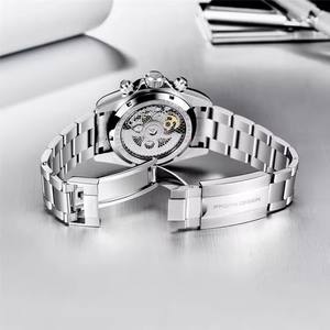 Orologio PAGANI DESIGN 1653 Novità Business Multifunzione Meccanico Automatico con Movimento a Vista in Acciaio Inossidabile - Product Image 6