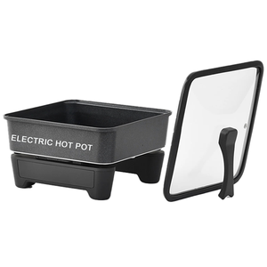 Nhà nhỏ sử dụng không khói điện griddles lẩu đa chức năng không dính trong nhà BBQ nướng <span class=keywords><strong>PAN</strong></span> cho nhà bếp ứng dụng - Product Image 1