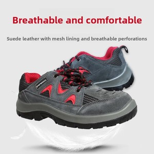 <span class=keywords><strong>Chaussures</strong></span> <span class=keywords><strong>de</strong></span> <span class=keywords><strong>sécurité</strong></span> isolantes en cuir suédé basses pour hommes <span class=keywords><strong>Honeywell</strong></span> SP2010513-35 TRIPPER pour l'industrie <span class=keywords><strong>de</strong></span> la construction - Product Image 3