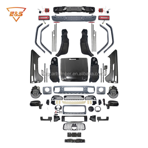 Kit Carrozzeria Stile G63 per <span class=keywords><strong>Mercedes</strong></span> <span class=keywords><strong>Classe</strong></span> G W463 Facelift W464, Componenti Auto per Conversione G63 - Product Image 6