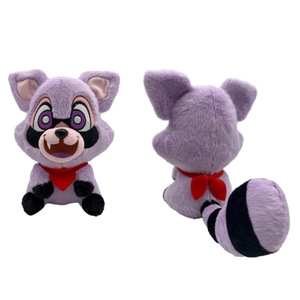 Nouveaux jouets en peluche Indigo Park, Rambly Mollie Macaw Raccoon, peluches, poupée, jouet en peluche, oreiller, cadeau de dessin animé pour les fans, collection - Product Image 5