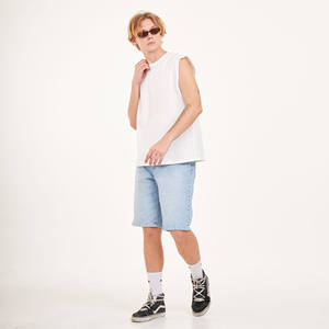 เสื้อกล้ามผู้ชายผ้าคอตตอน100% พรีเมี่ยมแห้งเร็วระบายอากาศได้ดีพิมพ์ลายโอเวอร์ไซส์ผลิตในประเทศไทย - Product Image 1