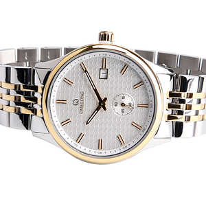 Reloj <span class=keywords><strong>Omax</strong></span> de Cuarzo con Movimiento Japonés, Esfera Negra y Correa de Acero Inoxidable - Product Image 2