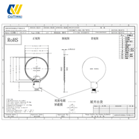 Modul Layar LCD TFT Resolusi Tinggi 1,6 Inci CTW BOE Enrich untuk Smart Watch, Layar Sentuh Bundar Kustom 400x400 270 MIPI