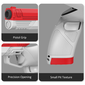 Estuche de agarre de pistola para controlador VR para <span class=keywords><strong>Oculus</strong></span> <span class=keywords><strong>Quest</strong></span> <span class=keywords><strong>2</strong></span> VR Shooter Pistol Experiencia de juego mejorada Festival de abastecimiento de septiembre - Product Image 5