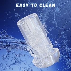 للبيع بالجملة 2 في 1 اهتزاز كهربائي لآلات الاستمناء للرجال شفط تلقائي للرجال والكبار ألعاب جنسية - Product Image 5