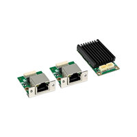 SUNWEIT ST7361 Intel I225-V Mini PCIe 2.5G Adaptor Jaringan Internal Berkabel Dual RJ45 Port Aplikasi Server Garansi 2 Tahun