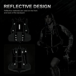 Chaleco de Hidratación para Exteriores con Bolsa de Agua de 2 Litros a Prueba de Fugas, Mochila para Correr, Ciclismo, Motociclismo Todoterreno, Senderismo, OEM - Product Image 6