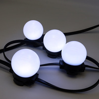Omni-direccional de 50 mm y 360 grados °   Lámpara de Globo LED Digital Iluminación, Ajustable Individualmente, Resistente a la Intemperie IP67, Luz Exterior Fija RGB