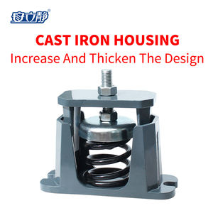 Isolatore Antivibrazioni a Molla Orizzontale in Gomma e Ghisa di Alta Qualità Anlijing per Condizionatori e Pompe di Calore ALJ-0701 1 - Product Image 4