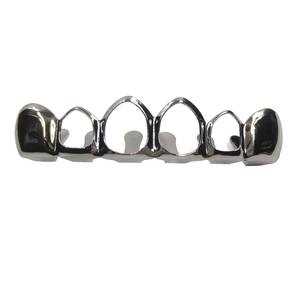 Bijoux de Corps Tendance Mylove <span class=keywords><strong>Grillz</strong></span> Hip Hop Ajourés Plaqués Or pour Dents Vente en Gros - Product Image 6