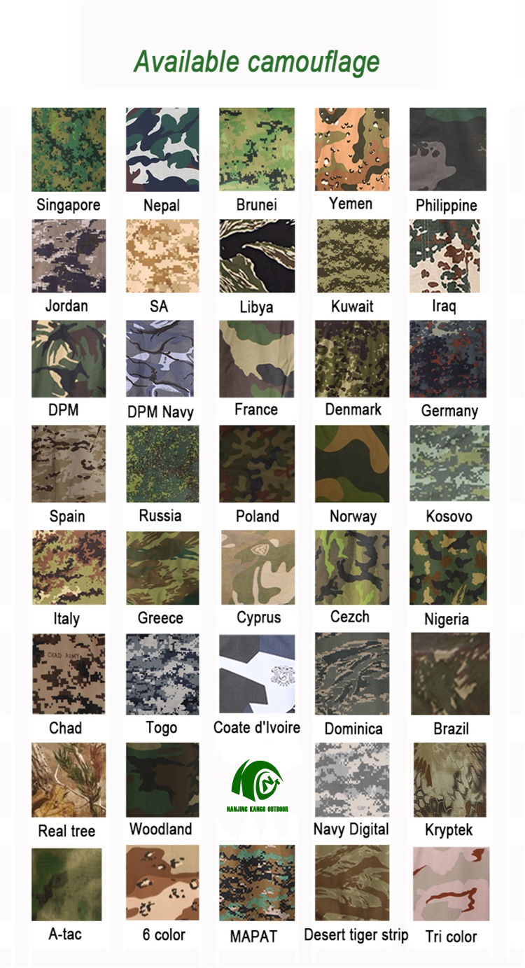 Camouflage personnalisé