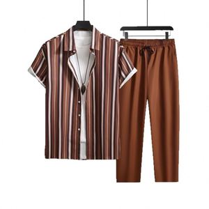 Maxfree Men's Casual Business Formal <b>Dress</b> <b>Shirts</b> Vintage <b>Short</b> <b>Sleeve</b> Summer Work Business Casual Use - Product Image 3