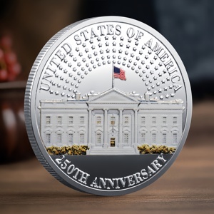EN STOCK AHORA Moneda Conmemorativa del 250 Aniversario de la <span class=keywords><strong>Estatua</strong></span> de la <span class=keywords><strong>Libertad</strong></span> de EE. UU., <span class=keywords><strong>Diseño</strong></span> Moderno con Grabado UV, Chapada en Oro, 2026 - Product Image 6