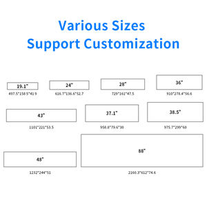 19 23.1 24 28 36 37 43 pollici LCD Bar Display Ultra ampio ripiano interno bordo pubblicità schermo Android Stretch Bar Digital Signage - Product Image 6