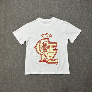 T-shirt en coton personnalisé, impression graphique OEM, streetwear, tee-shirt décontracté pour homme - Product Image 4