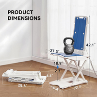 Chaise de bain médicale personnalisée avec base à ventouses, sécurité renforcée avec rabats latéraux, construction de haute qualité, livraison rapide, aide à la baignade pour soins à domicile