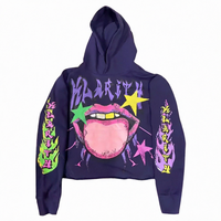 Sweat à capuche tendance et amusant, style hip-hop européen et américain, mode automne, manches longues, imprimé 3D et brodé