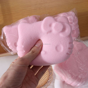 Jouet Squishy chat rose à rebond lent et doux, jouet anti-stress pour enfants, étudiants, adultes, cadeau de décompression, vente en gros - Product Image 1