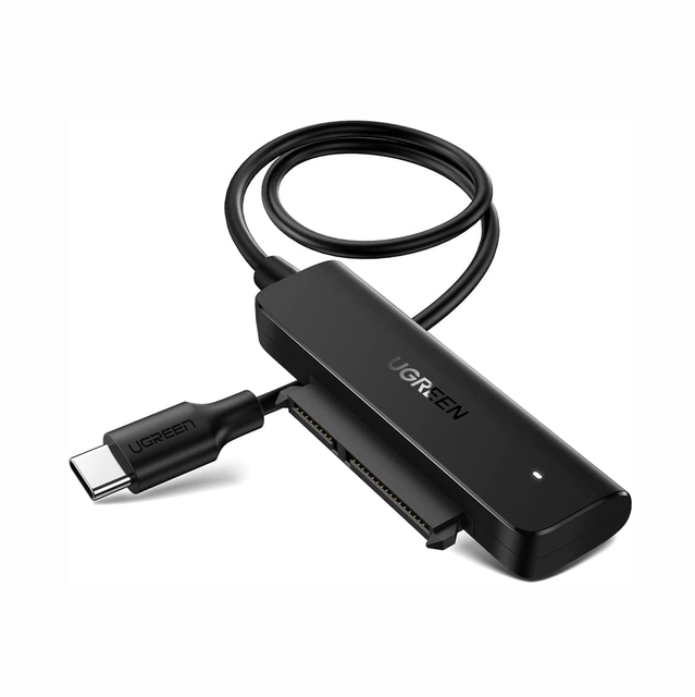 UGREEN SATA to USB C Adapter Cable for 2.5" SSD and HDD Hard Drive Connector 5Gbps Support SATA III UASP Thunderbolt 3
