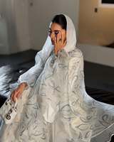 Kaftan élégant 2026, robe de soirée en organza imprimé brillant, mode musulmane de luxe, robe de soirée pour femmes, robe de club, abaya islamique quotidienne de Dubaï